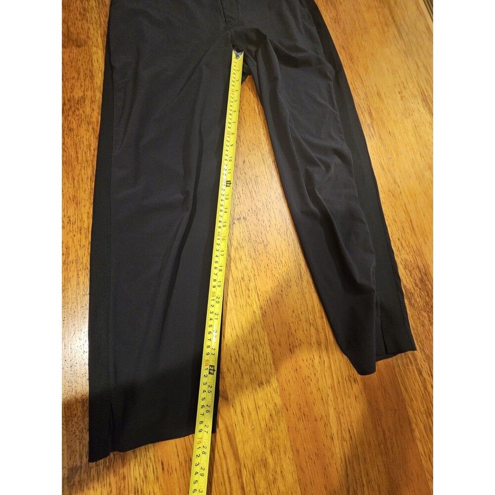 Athleta Brooklyn Mid Rise Ankle Pants Black 8 Featherweight Stretch 198671 EUC - Picture 4 of 9